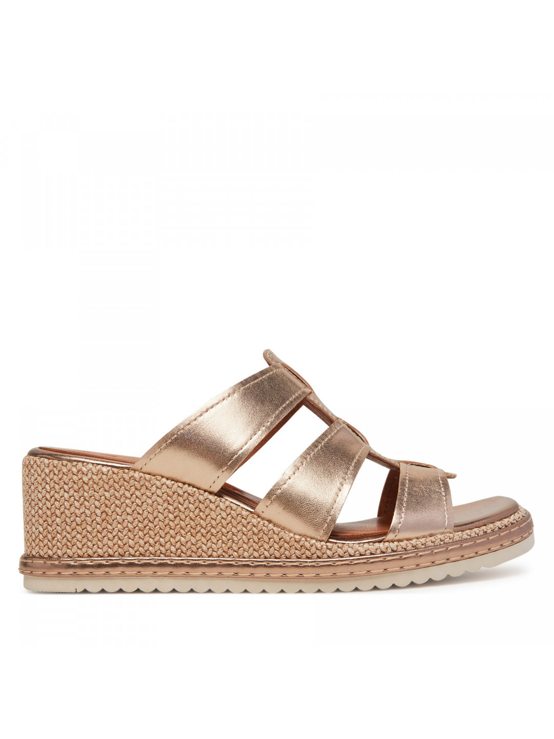 Espadrilky Tamaris 1-27217-44 Zlatá